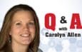 Q&A with Carolyn Allen